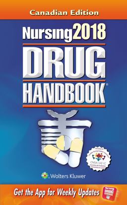 Nursing 2018 Drug Handbk Canadian Nursing 2018 Drug Handbk Canadian
