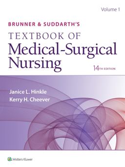 B and S Textbk Med Surg Nurs 2 Vol 14th 9781496355157 Front Cover