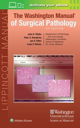Wash Manual of Surgical Pathology 3rd 9781496367785 Front Cover