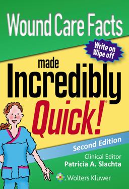 Wound Care Facts Made Incredibly Quick 2nd 9781496367877 Front Cover