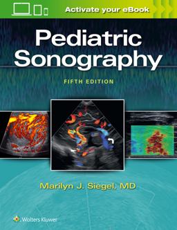 Pediatric Sonography 5th 9781496370563 Front Cover