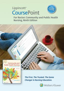 Lippincott Coursepoint for Rector, 12 Month Access Card: Community and Public Health Nursing 2017 9781496376251 Front Cover