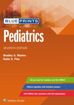 Blueprints Pediatrics 7th 9781496396464 Front Cover