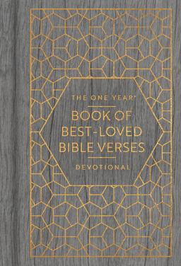 The One Year Book of Best-Loved Bible Verses Devotional