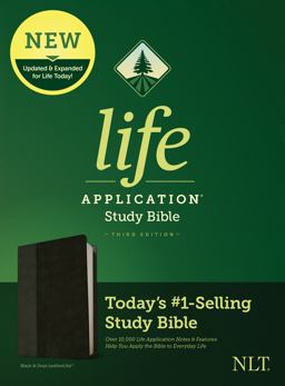 NLT Life Application Study Bible, Third Edition (LeatherLike, Black/Onyx) NLT Life Application Study Bible, Third Edition (LeatherLike, Black/Onyx)