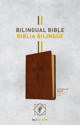 Bilingual Bible / Biblia Bilingüe NLT/NTV (LeatherLike, Brown) Bilingual Bible / Biblia Bilingüe NLT/NTV (LeatherLike, Brown)