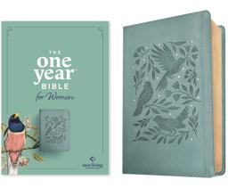 NLT the One Year Bible for Women (LeatherLike, Birdsong Teal) NLT the One Year Bible for Women (LeatherLike, Birdsong Teal)