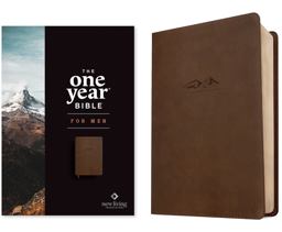 NLT the One Year Bible for Men (LeatherLike, Rustic Brown Mountain) NLT the One Year Bible for Men (LeatherLike, Rustic Brown Mountain)