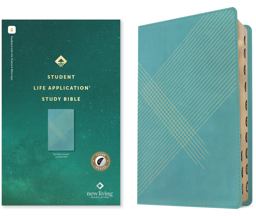 NLT Student Life Application Study Bible, Filament Enabled (LeatherLike, Teal Blue Striped, Indexed, Red Letter) NLT Student Life Application Study Bible, Filament Enabled (LeatherLike, Teal Blue Striped, Indexed, Red Letter)