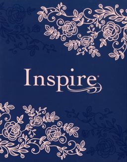 Inspire Bible NLT (Hardcover LeatherLike, Navy) Inspire Bible NLT (Hardcover LeatherLike, Navy)
