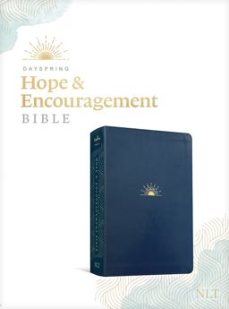 NLT DaySpring Hope and Encouragement Bible (LeatherLike, Navy Blue) NLT DaySpring Hope and Encouragement Bible (LeatherLike, Navy Blue)