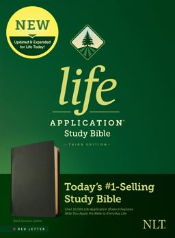 NLT Life Application Study Bible, Third Edition (Red Letter, Genuine Leather, Black) NLT Life Application Study Bible, Third Edition (Red Letter, Genuine Leather, Black)