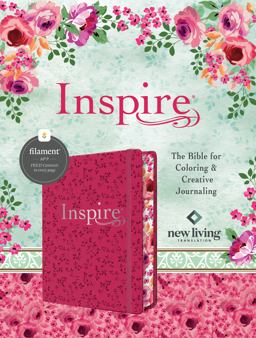 Inspire Bible NLT, Filament Enabled (Hardcover LeatherLike, Pink Peony) Inspire Bible NLT, Filament Enabled (Hardcover LeatherLike, Pink Peony)