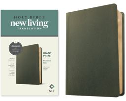 NLT Personal Size Giant Print Bible, Filament Enabled (Genuine Leather, Olive Green, Red Letter) NLT Personal Size Giant Print Bible, Filament Enabled (Genuine Leather, Olive Green, Red Letter)