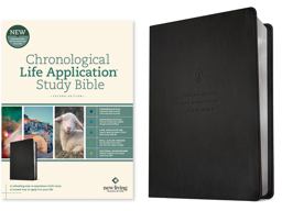 NLT Chronological Life Application Study Bible, Second Edition (LeatherLike, Ebony Leaf) NLT Chronological Life Application Study Bible, Second Edition (LeatherLike, Ebony Leaf)