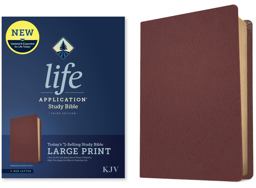 KJV Life Application Study Bible, Third Edition, Large Print (Genuine Leather, Burgundy, Red Letter) KJV Life Application Study Bible, Third Edition, Large Print (Genuine Leather, Burgundy, Red Letter)