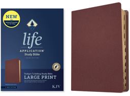 KJV Life Application Study Bible, Third Edition, Large Print (Genuine Leather, Burgundy, Indexed, Red Letter) KJV Life Application Study Bible, Third Edition, Large Print (Genuine Leather, Burgundy, Indexed, Red Letter)