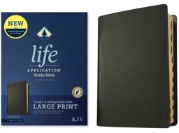 KJV Life Application Study Bible, Third Edition, Large Print (Genuine Leather, Black, Indexed, Red Letter) KJV Life Application Study Bible, Third Edition, Large Print (Genuine Leather, Black, Indexed, Red Letter)