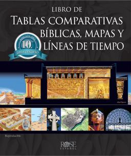 Libro de Tablas Comparativas Biblicas, Mapas, y Lineas de Tiempo 10th 2023 9781496479556 Front Cover