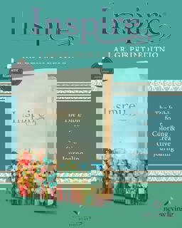 Inspire Bible Large Print NLT, Filament Enabled (LeatherLike, Floral Fields with Gold) Inspire Bible Large Print NLT, Filament Enabled (LeatherLike, Floral Fields with Gold)