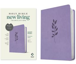 NLT Giant Print Premium Value Bible, Filament Enabled (LeatherLike, Lavender Vine) NLT Giant Print Premium Value Bible, Filament Enabled (LeatherLike, Lavender Vine)