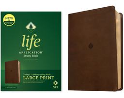 NLT Life Application Study Bible, Third Edition, Large Print (LeatherLike, Rustic Brown Leaf, Red Letter) NLT Life Application Study Bible, Third Edition, Large Print (LeatherLike, Rustic Brown Leaf, Red Letter)