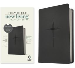 NLT Premium Value Thinline Bible, Filament Enabled (LeatherLike, Trinity Cross Black) NLT Premium Value Thinline Bible, Filament Enabled (LeatherLike, Trinity Cross Black)
