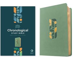 NLT One Year Chronological Study Bible (LeatherLike, Sage Green Mosaic) NLT One Year Chronological Study Bible (LeatherLike, Sage Green Mosaic)