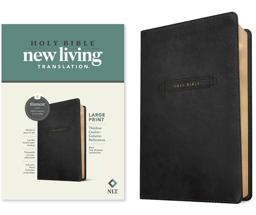 NLT Large Print Thinline Center-Column Reference Bible, Filament Enabled (LeatherLike, Black Holy Windows, Red Letter) NLT Large Print Thinline Center-Column Reference Bible, Filament Enabled (LeatherLike, Black Holy Windows, Red Letter)