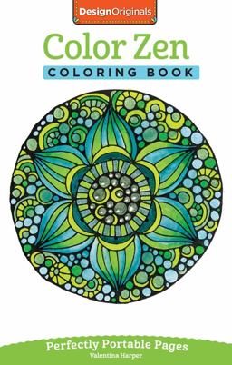 Color Zen Coloring Book Perfectly Portable Pages  9781497200326 Front Cover