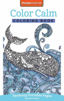 Color Calm Coloring Book Perfectly Portable Pages  9781497200333 Front Cover
