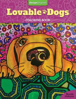 Lovable Dogs Coloring Book  9781497201675 Front Cover