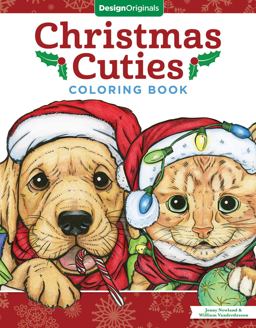Christmas Cuties Coloring Book  9781497202283 Front Cover