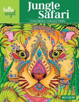 Hello Angel Jungle Safari Coloring Collection  9781497202757 Front Cover