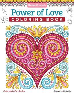 Power of Love Coloring Book  9781497203204 Front Cover