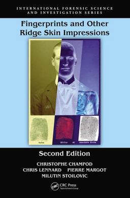Fingerprints and Other Ridge Skin Impressions 2nd 9781498728935 Front Cover