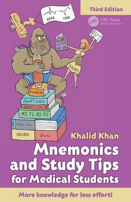 Mnemonics and Study Tips for Medical Students 3rd 9781498739382 Front Cover