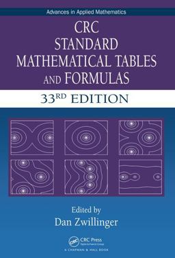 Cover art for CRC Standard Mathematical Tables and Formulas, 33rd Edition