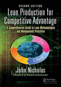 Lean Production for Competitive Advantage A Comprehensive Guide to Lean Methodologies and Management Practices, Second Edition 2nd 9781498780889 Front Cover