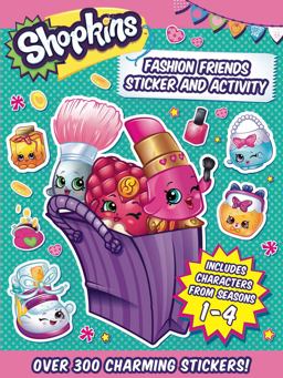 Shopkins Fashion Friends Sticker and Activity