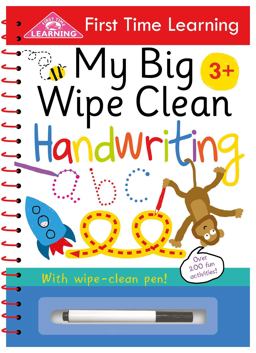 My First Time Learning: My Big Wipe Clean Handwriting