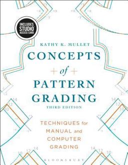Concepts of Pattern Grading Techniques for Manual and Computer Grading - Bundle Book + Studio Access Card 3rd 9781501312823 Front Cover