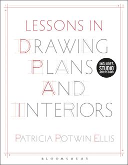 Lessons in Drawing Plans and Interiors Bundle Book + Studio Access Card  9781501321726 Front Cover