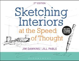 Sketching Interiors at the Speed of Thought Bundle Book + Studio Access Card 2nd 9781501323508 Front Cover