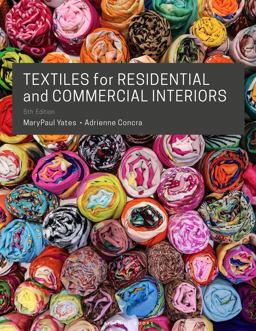 Textiles for Residential and Commercial Interiors 5th 9781501326516 Front Cover