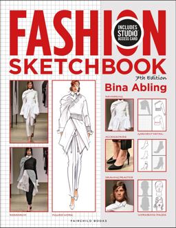 Fashion Sketchbook Bundle Book + Studio Access Card 7th 9781501328268 Front Cover