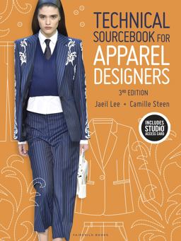 Technical Sourcebook for Apparel Designers Bundle Book + Studio Access Card 3rd 9781501328473 Front Cover