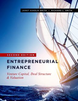 Entrepreneurial Finance Venture Capital, Deal Structure and Valuation, Second Edition 2nd 9781503603219 Front Cover