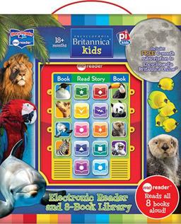 Encyclopaedia Britannica Kids: Me Reader Electronic Reader and 8-Book Library Sound Book Set