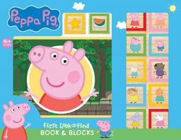 Peppa Pig: First Look and Find Book and Blocks